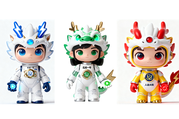 核宝家族：中核集团"核能三步走"战略AI+IP形象设计与应用