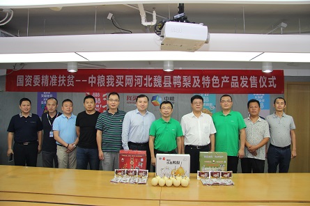 国资委帮扶定点扶贫县魏县的首个电商项目上线