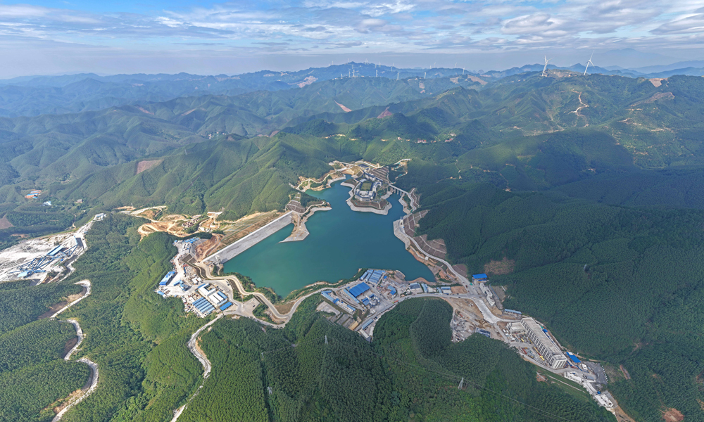 广西南宁抽水蓄能电站主体土建工程全面完成