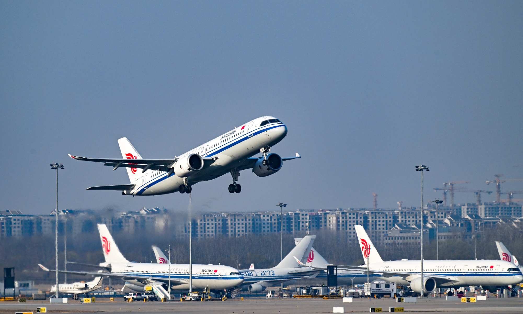 中航集团C919实现机队规模与航线网络双突破