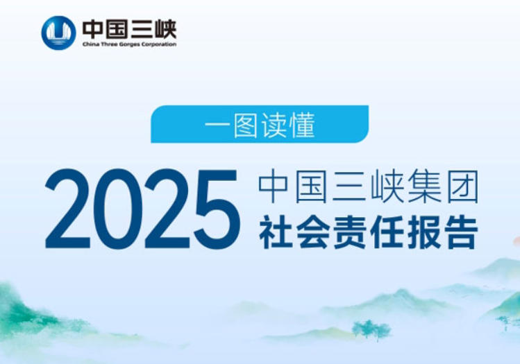 一图读懂中国三峡集团2025年社会责任报告