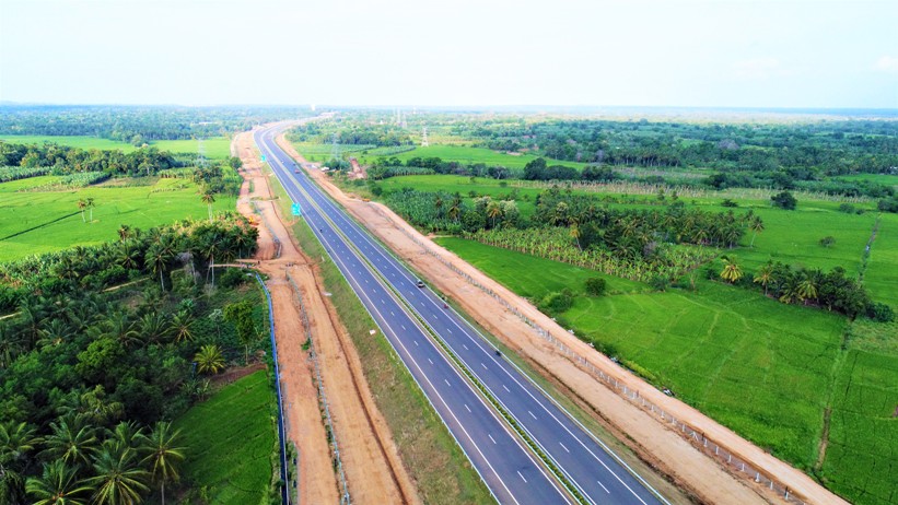 中国建筑承建的斯里兰卡南部高速延长线三标段率先通车-国资论坛