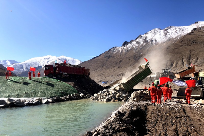 国家重大水利工程西藏湘河工程如期截流-国资论坛