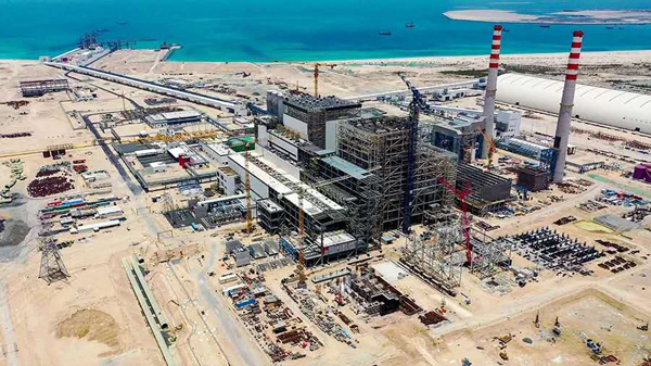 哈电集团承建的迪拜哈斯彦项目1号机组成功实现双燃料满负荷发电