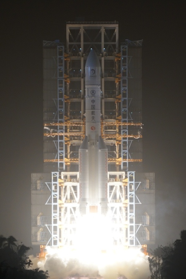 长征五号火箭成功发射嫦娥五号探测器-国资论坛
