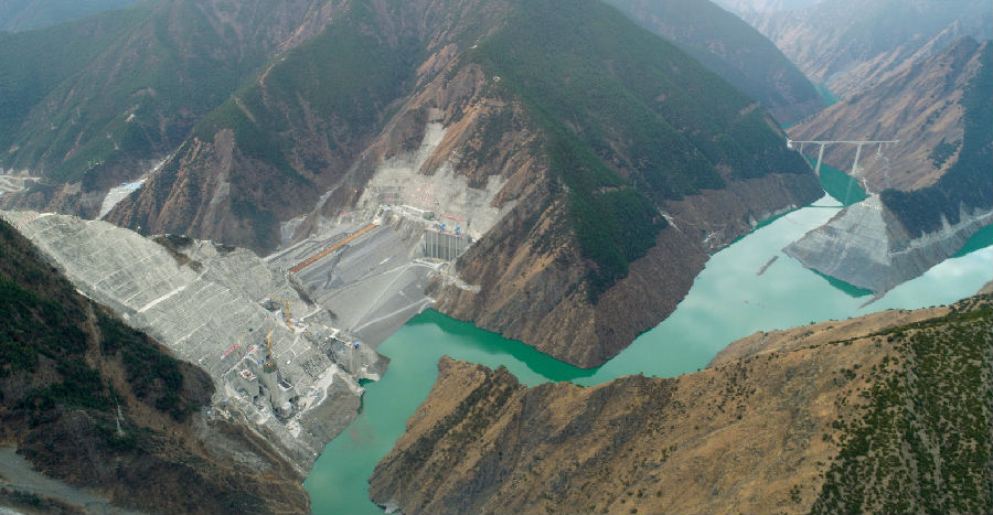 世界第三高坝两河口水电站迎来二期蓄水-国资论坛