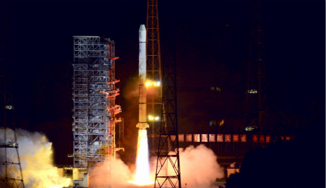 长征三号甲运载火箭成功发射风云二号H星