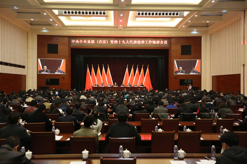 国资委党委部署中央企业系统(在京)十九大代表