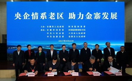 徐福顺出席 央企情系老区,助力金寨发展 座谈会